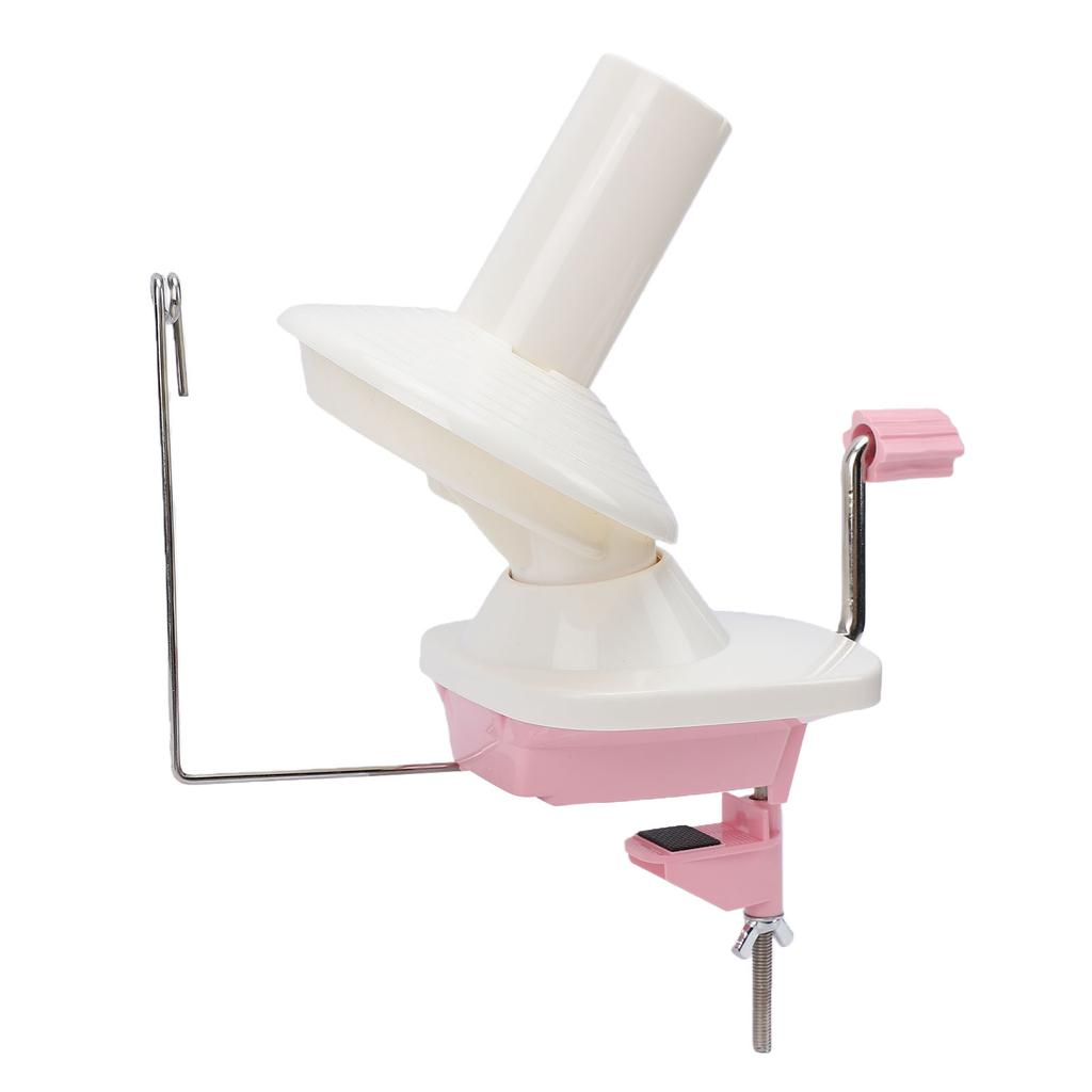 Yarn Ball Winder Manual Portable Yarn Spinner Quick Install for Crocheting Knitting Enthusiast