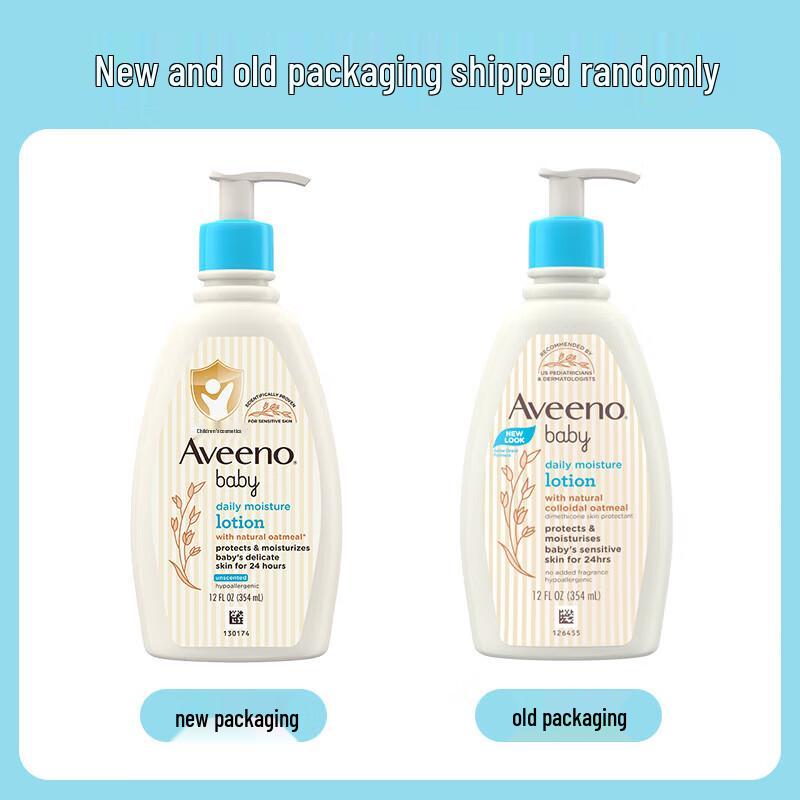 Aveeno Baby Daily Moisture Lotion, Fragrance-Free, 354ml