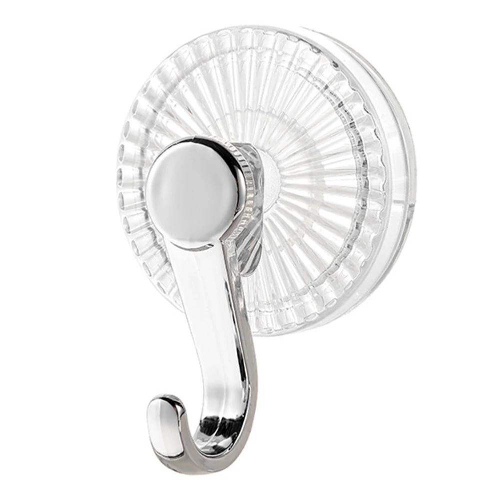 Suction Cup Hook Kitchen Wall Hook No Punching Nail Free Hanger Reusable Waterproof Shower Hook Towel Bath Ceiling Hook