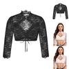 Women's Beer Festival Regular Bottoming Lace Stitching Small Shirt Top