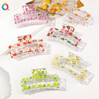 Printed Hairpin Floral Hairpin Cute Shark Hairpin Summer Ladies Hairpin