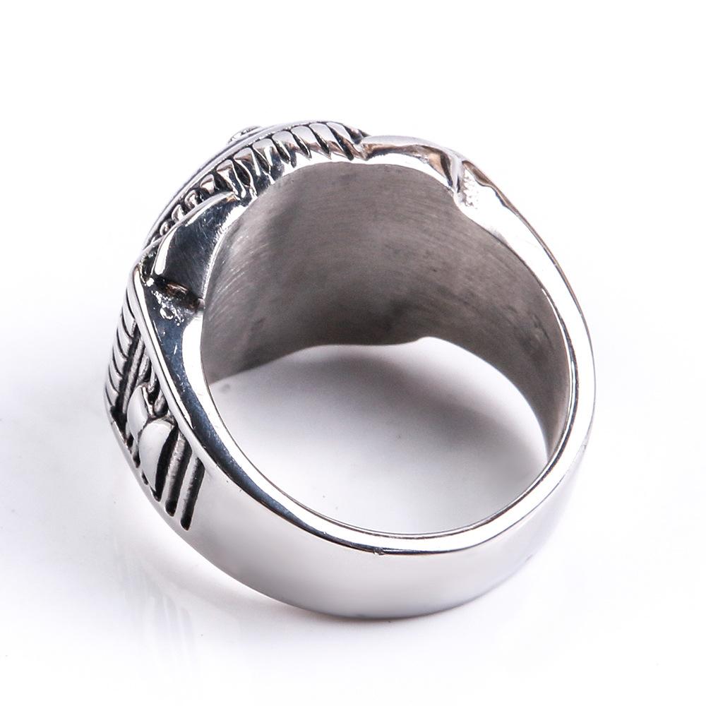 Vintage Freemasonry Accessoriesfinger Female Masonic Silver Color for Women Fashion Lover Rings Men Ladies Retro