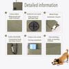 Portable Design Pet Training Waist Bag Large Capacity Oil Resistance Pet Snack Container Magnetic Closure with Carabiner