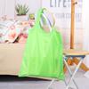 Popular Solid Color Eco-Friendly Polyester Shopping Bag with Hook, Foldable and Portable, Custom Logo Available.