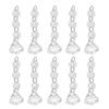 10 Stück Anhänger Diamant Beleuchtung Acryl Lampe Hängeleuchter Dekorationszubehör