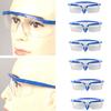 Set of 12 Safety Goggles for Lab Garden Industry Nice Visual Eye Protections For Multiple Occupational Use
