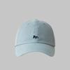 1 Pc Casual Cute Embroidered Little Foxes Baseball Cap Hat Women Men  Outdoor Sunscreen Hat Cap