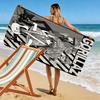 Gorillaz 2D Flat Print Beach Towel, Large Soft Quick Dry Towel for Beach Camping Swimming.NSTJ0928070