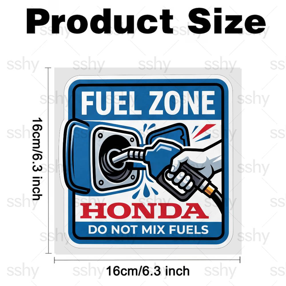 FOR HONDA Universal Fuel Cap Sticker G2 Car Exterior Decorative Decal Waterproof Sticker