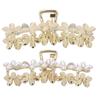 Hair Claws Clips Alloy ABS Hair Clamps Clips Non Slip Hair Catch Jaw Clamp Hair Accessories for Wome