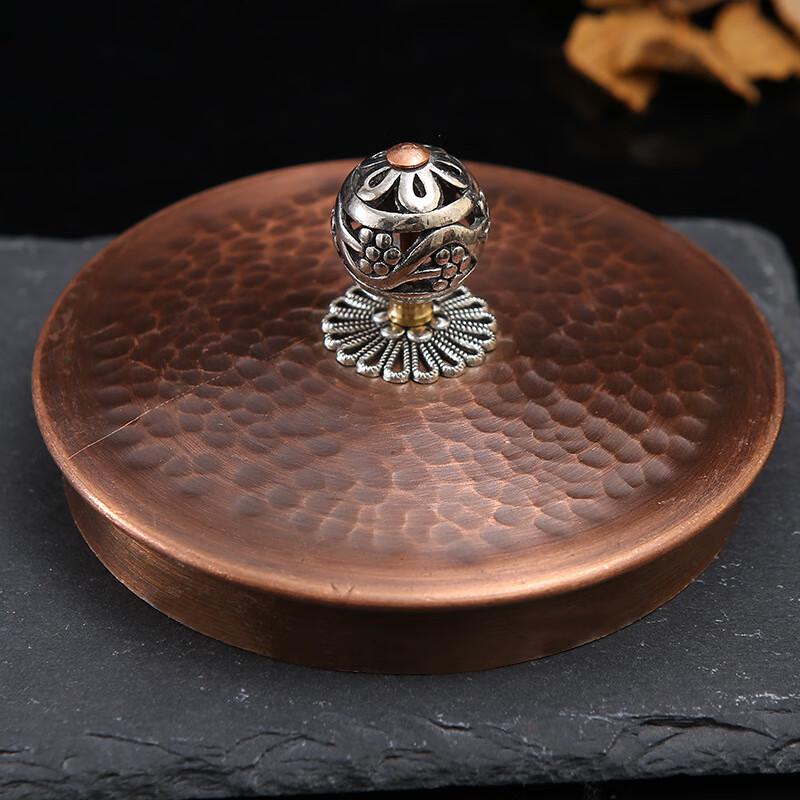 Tradycyjny chiński miedziany czajniczek ręcznie kuty