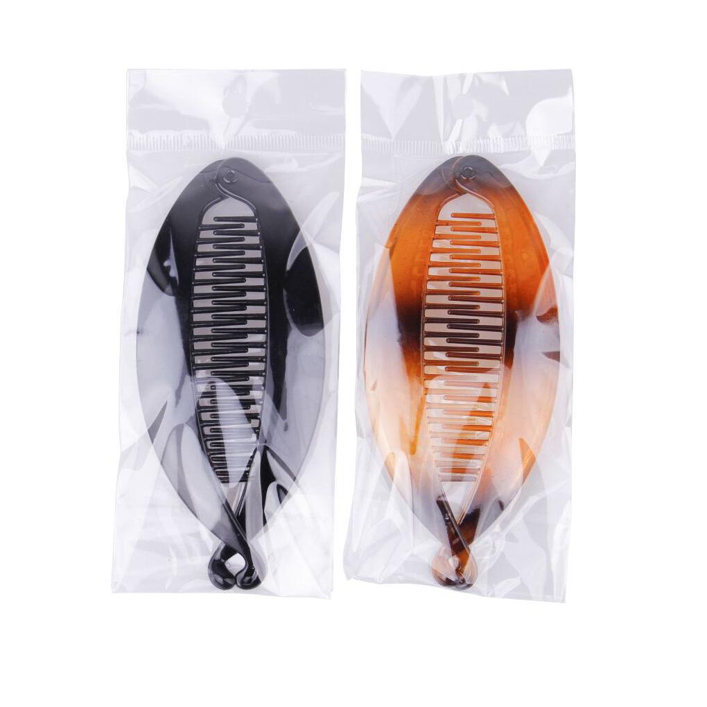 yuwqqoajv Ponytail Clip - Stylish And Versatile Hair Accessory With Wide Range Of Specifications Making Multifunctional, Bright black, medium