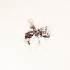 Women's Ribbon Bow  Fashion Weaving Silk Scarf Keychain Pendant Keyring Charm Bag Car Keychain Keychain Accessories