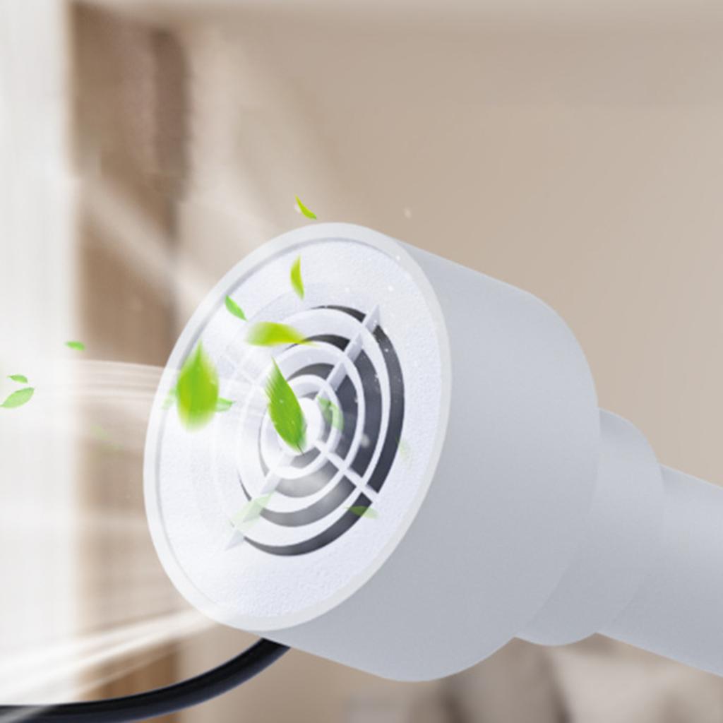 12V Potrubní ventilátor pro ventilaci, odsávací ventilátor pro pěstební stan, zlepšení proudění vzduchu a ventilaci v domácích prostorách