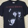 Unisexs And Unisexs Summer New Tshirt Self Appreciation Rock Band My Bloody Valentine Classic Poster Pattern Printed Tshirt