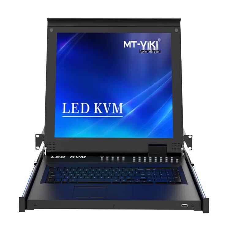 MT-viki 17-inch IP KVM Switch with LED Display