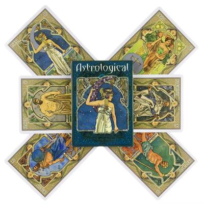 Astrological Oracle Lenormand Cards A 20 English Fate Divination Deck Borad Games