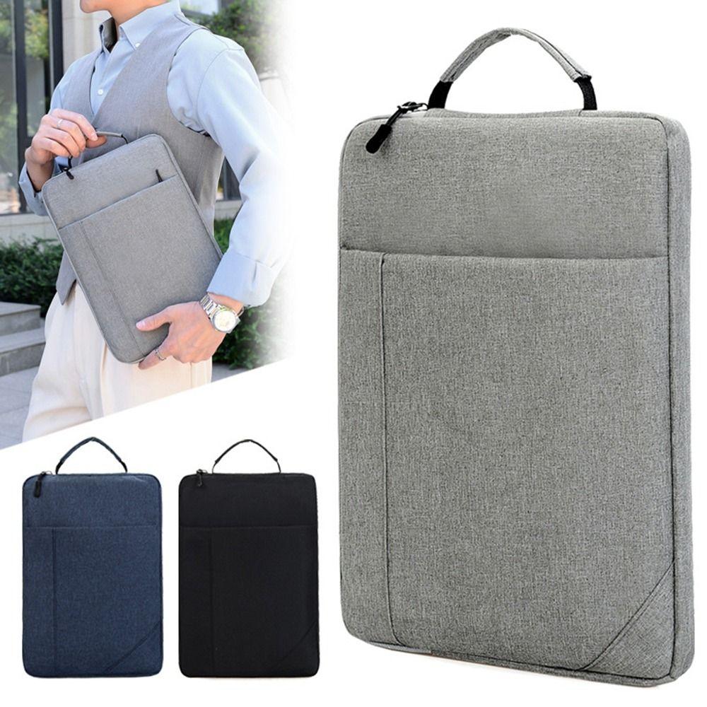 Oxford Cloth Laptop Sleeve Bag Wear-resistant Laptop Briefcase Durable Tablet Sleeve Bag  for Home