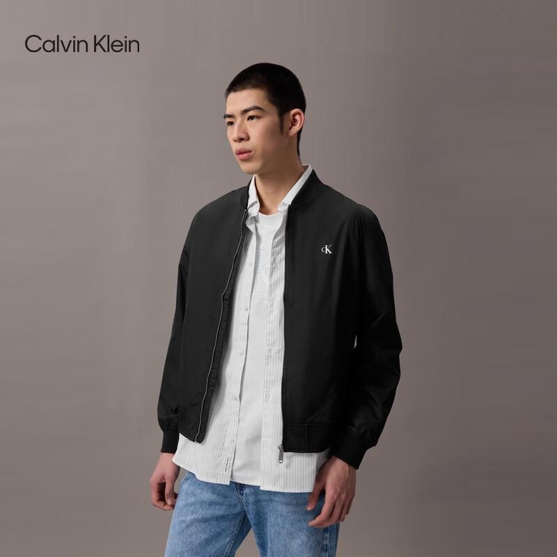 Calvin Klein Jeans Men's Baseball Collar Bomber Jacket