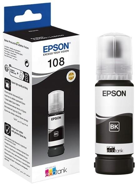 Epson EcoTank 108 Black ink 70 (8715946712338)