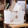 Cartoon Woven Storage Basket Cute Clutter Tidy Bin Durable Sundries Organizer  Office