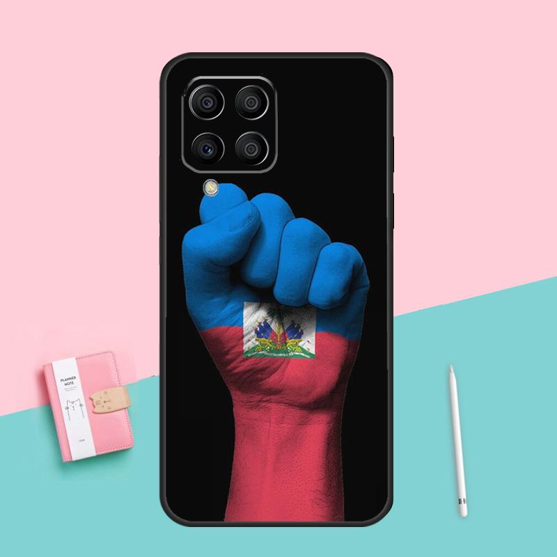 Haiti Haitian Flag For Samsung Galaxy M32 M52 M31 M16 M11 M21 M13 M33 M35 M53 M55 M15 M14 M34 M54 M12 M06 Case