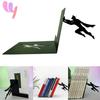Creative Super Hero Bookshelf Figurines Metal Book Storage Display Desktop Ornament Office Accessories Books Standing Base