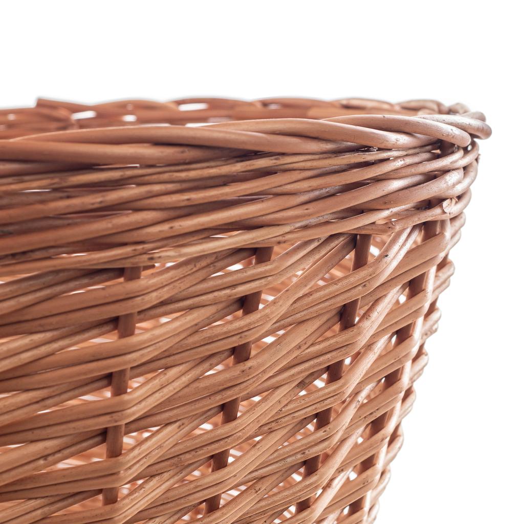 Weiden-Baumständerabdeckung 55 cm Abdeckung Korb Ständer Natur