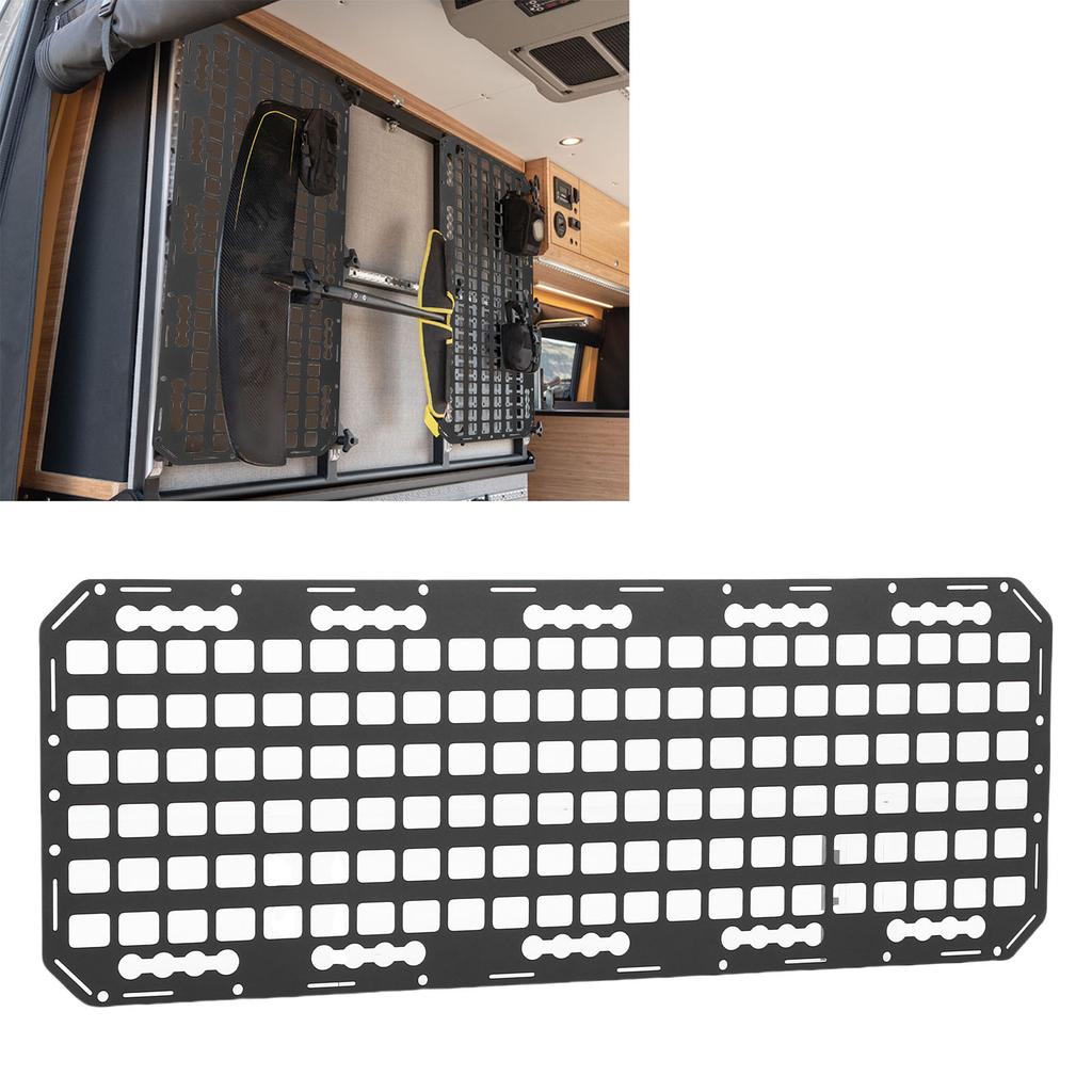 Side Deck Spring Panel, Truck Bed Spring Panel, High Hardness Aluminum, Lightweight L-Track Suspension, Maximize Interior Space, Easy