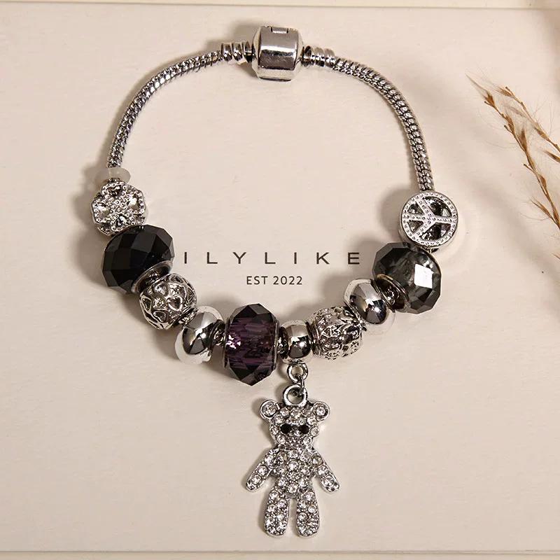 Elegant Women's Bracelet – Luxury Retro Beaded Design with Panjia Style for a High-End, Exquisite Feel.