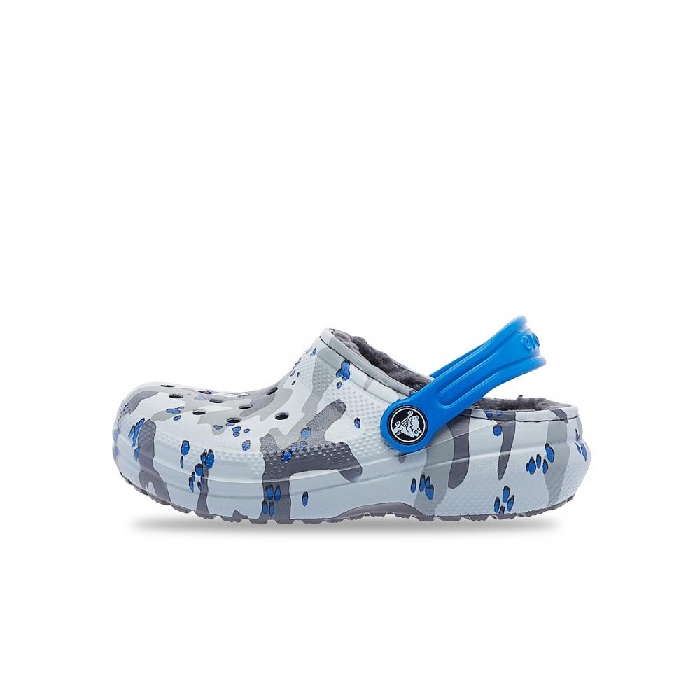 

Детские сабо Crocs Classic Lined Camo 207323 0ef