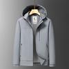 Hooded Short Jacket Top Men's Spring and Autumn New Casual Coat