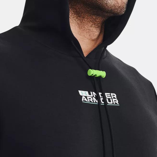 Under Armour Summit Series Casual Knit Hoodie Men hoodies Black 1370415-001
