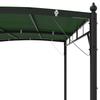 Gazebo 3 X 3 X 2.55 M Green Fabric and Aluminum 180 Gsm