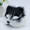 [Fox Face Mask for Cosplay] 1pc Furry Fox Face Mask, Women'S Cosplay Costume Accessory, No Power Required, Plastic, for Masquerade