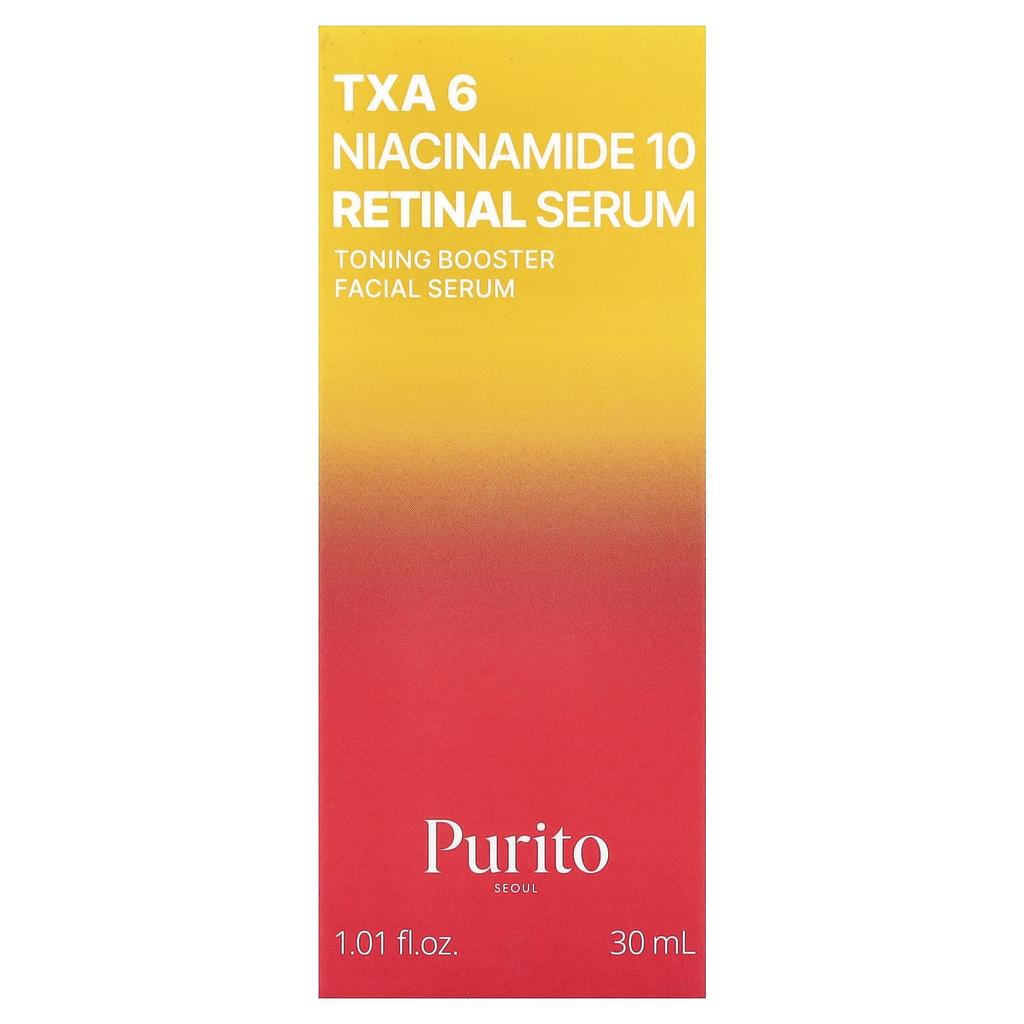 Purito, RXA 6, Niacinamide 10 Retinal Serum, , 30ml(1.01fl oz)
