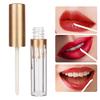 10pcs Empty Lip Gloss Tube DIY Lipstick Bottle Container Makeup Tool (2.5ml Pc Matte Gold Cap)