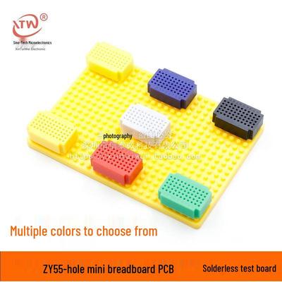 55-Hole ZY-55 Mini Solderless Breadboard with Multiple Color Options