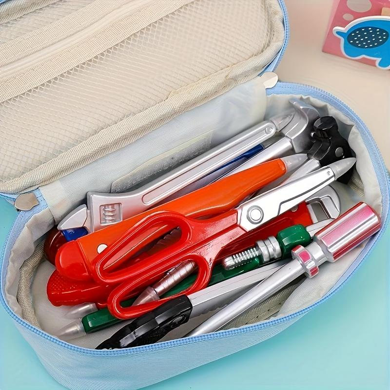 Quick-Dry Tool-Themed Ballpoint Pen Set Lightweight Design with Cartoon Wrench Pliers Screwdriver Hammer Features