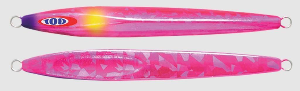 Jackall Metal Jig Anchovy Type 2 Slow Slide 100 grams Saber Pink (0233)