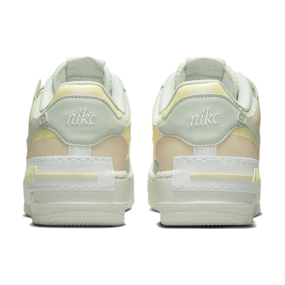 Nike  Air Force 1 Shadow Pearl White Citron Tint Women Sneakers Cream Sail Light-Silver DR7883-101