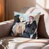 Fantasy TV Series Good OOmens  Pillow Case Pattern Printed Pillowcase For Living Room Sofa Cushion Cover