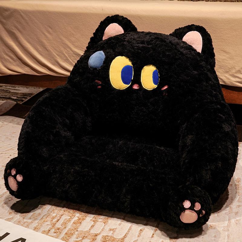 Cute Cat Plush Hip Seat Cushion Lazy Integrated Sofa Cushion Cute Rabbit Thickened Tatami Seat Cushion Girl