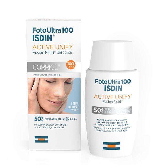 

Isdin Fotoultra 100 Active Unify Fusion Fluid Spf50+ 50 мл