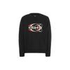 Fw22 Logo Print Crewneck Sweatshirt Men Sweatshirt Black CE343-BLK