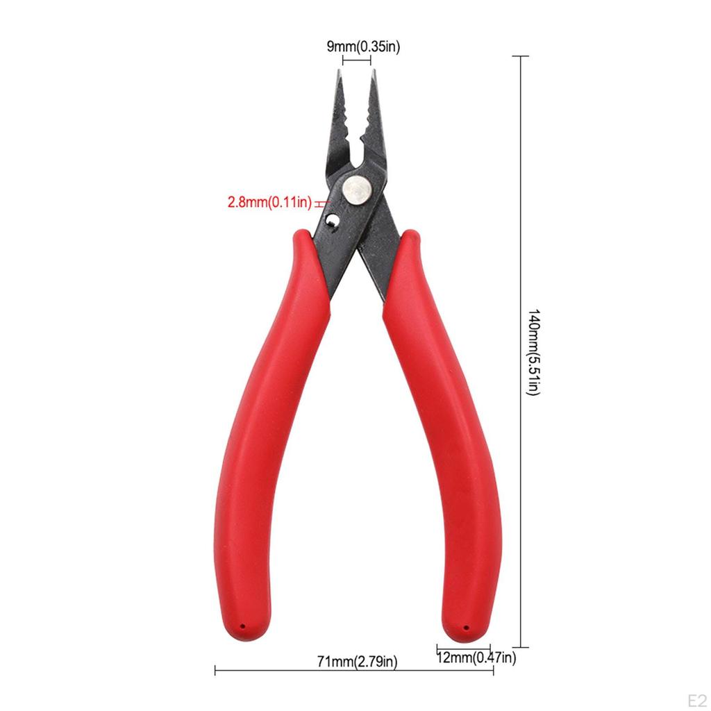 Jewelry Making Pliers Bead Crimping Tool Repair Supplies Wire 14cm Portable Crimper Steel