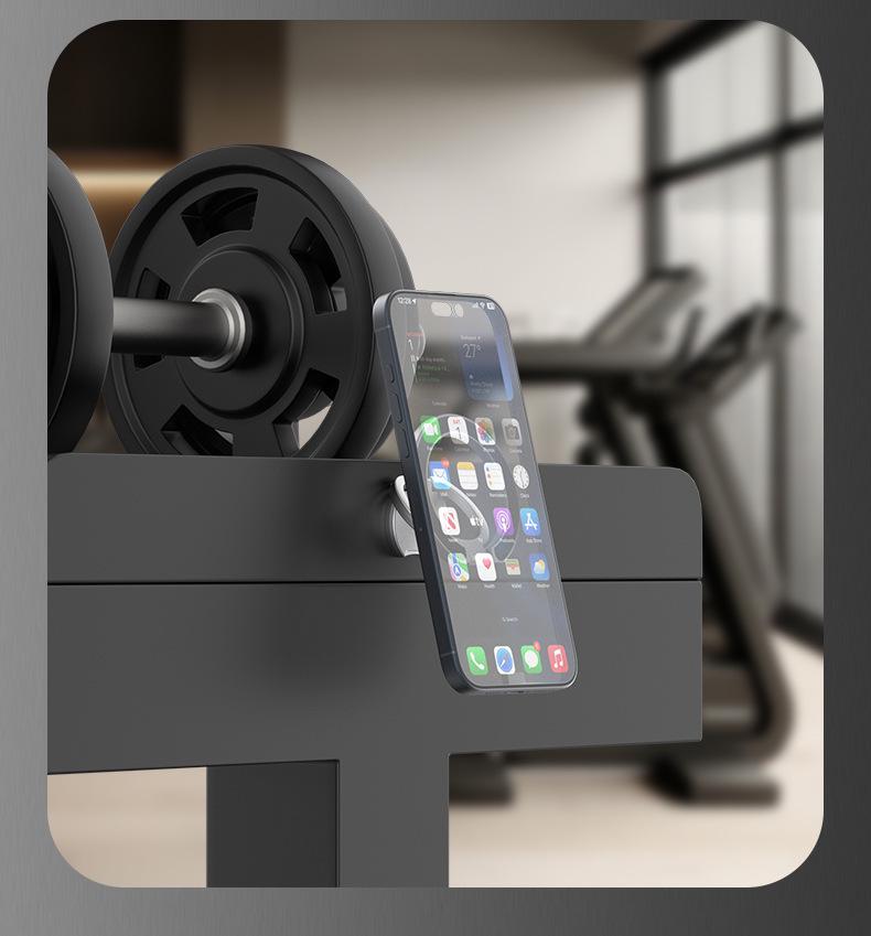 Universal Double-Sided Magnetic Phone Holder Ring for Apple & Android - Multi-functional Desktop Stand