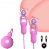 10 Speed Vibrating Nipple Clamp Vibrator for Women Breast Massage Fetish Labia Clip Stimulation Massager Bdsm Bondage