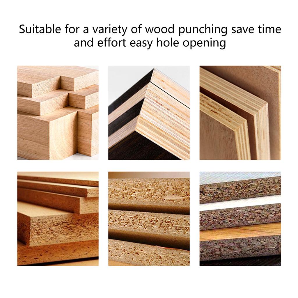 Profesjonalne wiertło otwornicze z końcówką z węglika wolframu do gładkiego wiercenia w drewnie, sklejce, plastiku, dla majsterkowiczów i zadań stolarskich