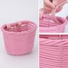 Retro Woven Front Riding Basket 7 Styles Walking Tool Storage Basket